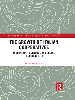 cover image of The Growth of Italian Cooperatives